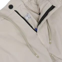 Bone Modal-Cotton Twill Slim Fit Chile Cargo Pant - Mason's 13 Bone Modal-Cotton Twill Slim Fit Chile Cargo Pant - Mason's -ETON Store MASONS MBE130 020 CHILE 4