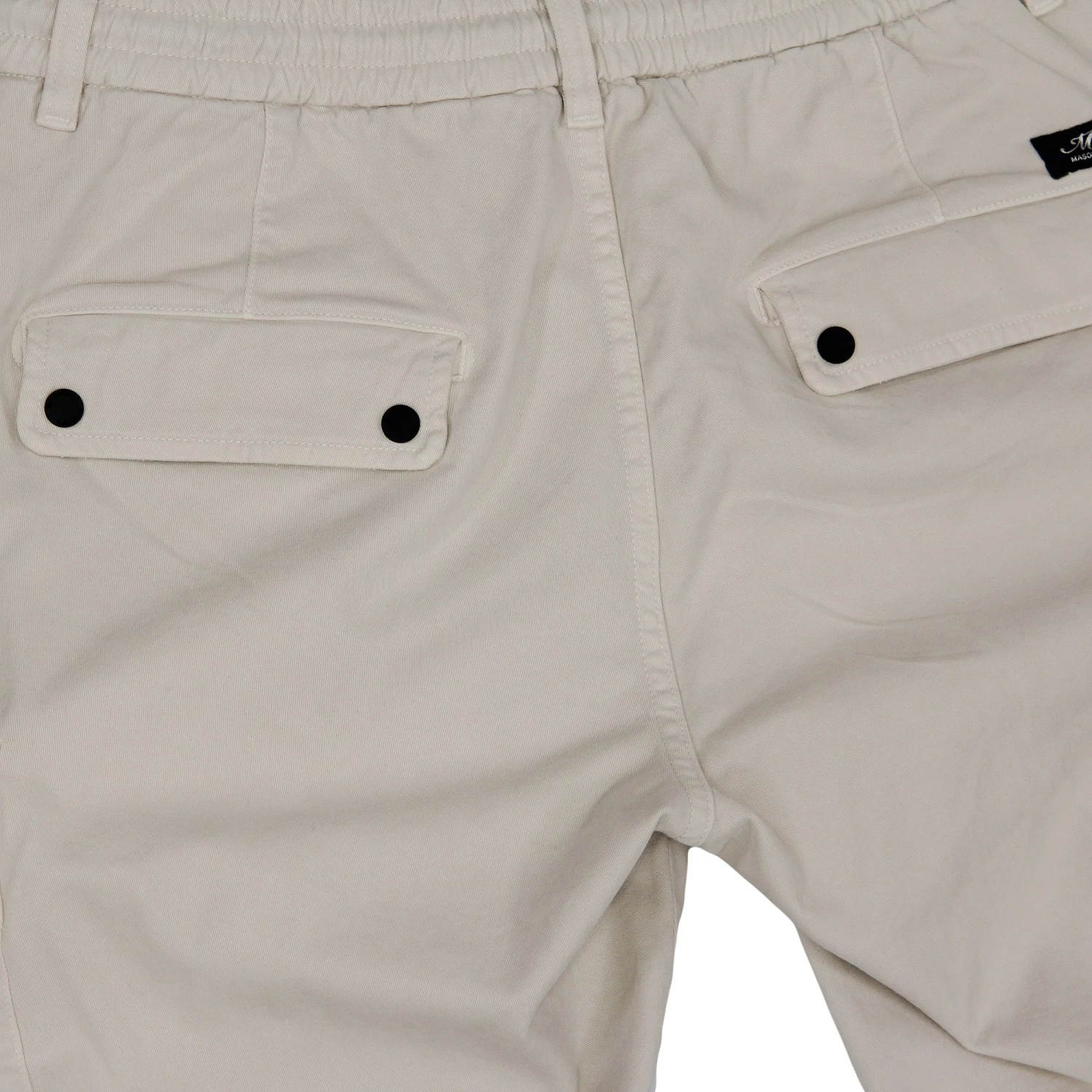 Bone Modal-Cotton Twill Slim Fit Chile Cargo Pant - Mason's 10 Bone Modal-Cotton Twill Slim Fit Chile Cargo Pant - Mason's - Image 8