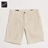 Bone Stretch Cotton Bermuda Shorts - Mason's 1 Bone Stretch Cotton Bermuda Shorts - Mason's -ETON Store MASON SME303 020 1