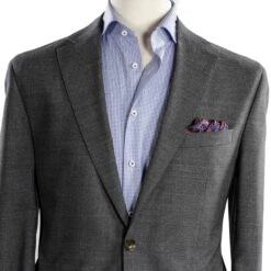 Gray Melange Midland Contemporary Fit Suit - Jack Victor 18 Gray Melange Midland Contemporary Fit Suit - Jack Victor -ETON Store MG 9850 2110f489 6773 4b34 b0f3 b65aa73b735b