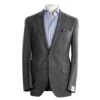 Gray Melange Midland Contemporary Fit Suit - Jack Victor 1 Gray Melange Midland Contemporary Fit Suit - Jack Victor -ETON Store MG 9851
