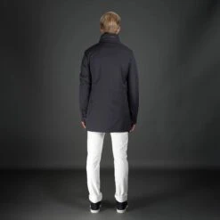 Navy Bracci Water Repellent Goose-Down Overcoat - MooRER -ETON Store MOUGI100089TEPA034 U0497 3