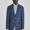 Blue Tonal Glen Check Midland Contemporary Fit Sport Coat - Jack Victor 2 Blue Tonal Glen Check Midland Contemporary Fit Sport Coat - Jack Victor -ETON Store N1241406 MED BLUE 5826