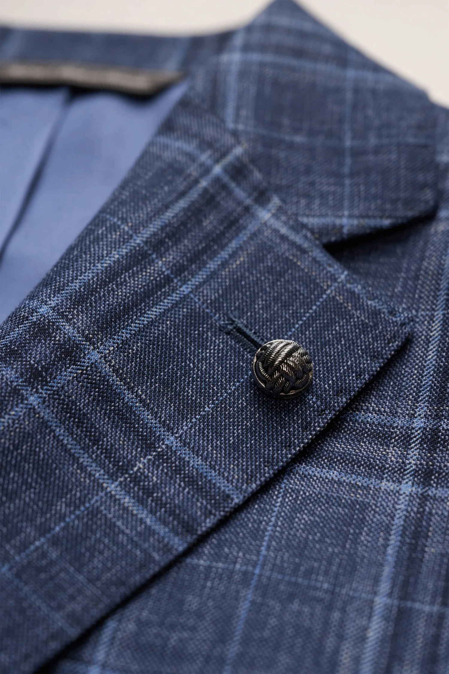 Blue Tonal Glen Check Midland Contemporary Fit Sport Coat - Jack Victor 6 Blue Tonal Glen Check Midland Contemporary Fit Sport Coat - Jack Victor - Image 4