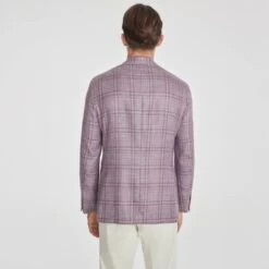 Lilac Check Loro Piana Wool/Silk/Linen Montana Contemporary Sport Jacket - Jack Victor 15 Lilac Check Loro Piana Wool/Silk/Linen Montana Contemporary Sport Jacket - Jack Victor -ETON Store N1241505 Lavender 8351 960x crop center 6ef50db4 cde6 498f a1b1 76a34783c780