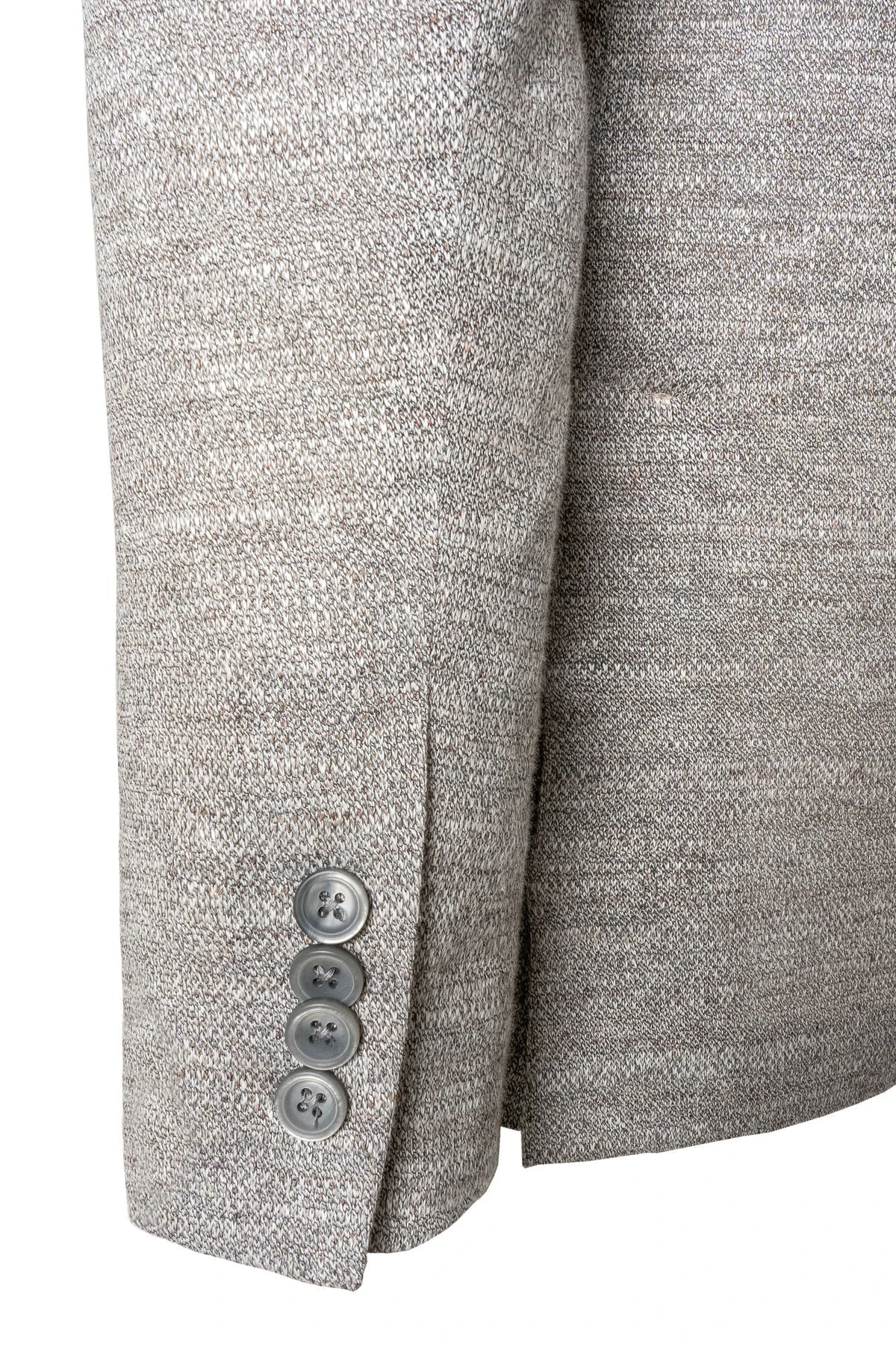 Oatmeal Mouliné Hampton Contemporary Fit Linen Knit Sport Jacket - Jack Victor 11 Oatmeal Mouliné Hampton Contemporary Fit Linen Knit Sport Jacket - Jack Victor - Image 9