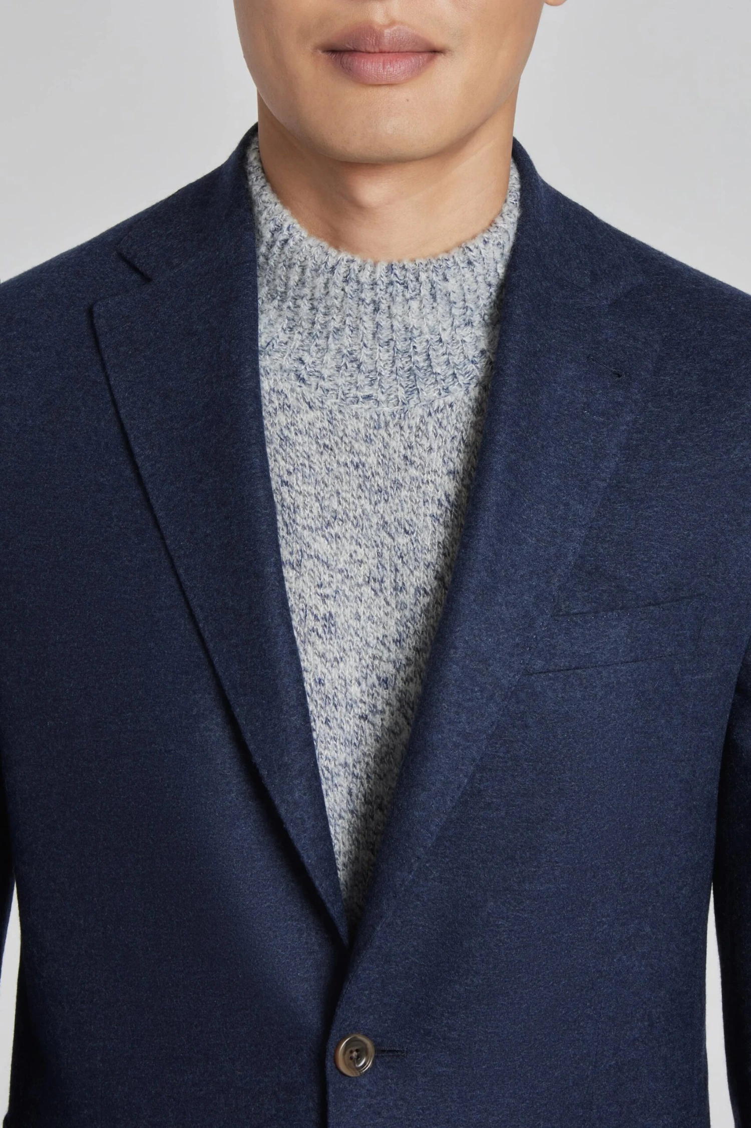 Blue Loro Piana Cashmere Darwin Contemporary Fit Unconstructed Sport Jacket - Jack Victor 4 Blue Loro Piana Cashmere Darwin Contemporary Fit Unconstructed Sport Jacket - Jack Victor - Image 2