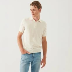 Off-White Cotton Cashmere Zip Polo - Patrick Assaraf 13 Off-White Cotton Cashmere Zip Polo - Patrick Assaraf -ETON Store P154P34Z 103 69306 1200x 021c7cc3 f73f 4d5a 9a7f 34d819f4c4de