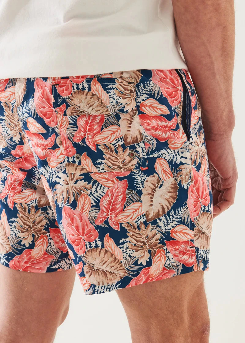 Tropical Foral Swim Trunk - Patrick Assaraf 10 Tropical Foral Swim Trunk - Patrick Assaraf - Image 8