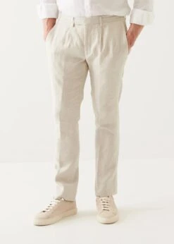 Grain Italian-made Linen Pant - PATRICK ASSARAF 9 Grain Italian-made Linen Pant - PATRICK ASSARAF -ETON Store P5301G37V 110 25504 1200x f2fc0029 8dac 4dba aa1c 4d0d6ffaa70d