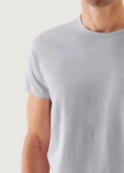 Glacier Blue Mercerized Pima Cotton Short Sleeve Crewneck T-Shirt - Patrick Assaraf 8 Glacier Blue Mercerized Pima Cotton Short Sleeve Crewneck T-Shirt - Patrick Assaraf -ETON Store P92C02V 007 6838 1200x b38c63d1 2462 4ca2 96ee 13c6639207f9