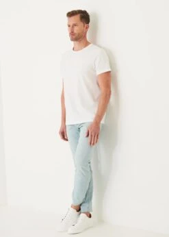 White Mercerized Pima Cotton Short Sleeve Crew Neck T-Shirt - Patrick Assaraf 11 White Mercerized Pima Cotton Short Sleeve Crew Neck T-Shirt - Patrick Assaraf -ETON Store P92C02V 100 9285 1200x bd5e7e2a ea97 4f70 bfb1 817805ca91c4