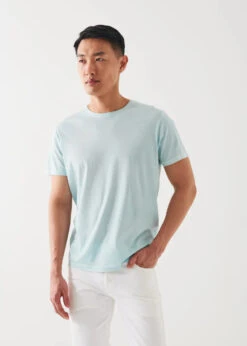 Celery Pima Spray Wash T-Shirt - Patrick Assaraf