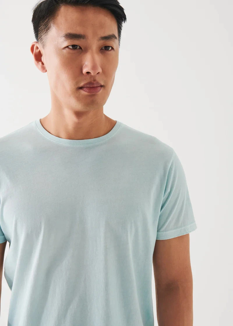 Celery Pima Spray Wash T-Shirt - Patrick Assaraf 6 Celery Pima Spray Wash T-Shirt - Patrick Assaraf - Image 4