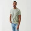Green Pea Pima Cotton Stretch Vintage Wash T-Shirt - Patrick Assaraf 2 Green Pea Pima Cotton Stretch Vintage Wash T-Shirt - Patrick Assaraf -ETON Store P95C07X 361 149223 1400x 5aa9ad55 b57e 4618 b99f 4bcd29ed4542
