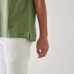 Green Pea Pima Cotton Stretch Open Polo - Patrick Assaraf 13 Green Pea Pima Cotton Stretch Open Polo - Patrick Assaraf -ETON Store P95O15 305 48231 1200x 04008b02 0d9b 4974 b78f f9ff71258b98
