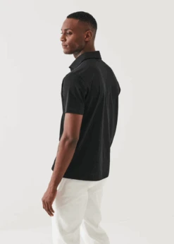 Black Iconic Pima Cotton Stretch Short Sleeve Polo - Patrick Assaraf 17 Black Iconic Pima Cotton Stretch Short Sleeve Polo - Patrick Assaraf -ETON Store P95P24 001 155777 800x b3813009 bfc8 4a59 8580 6960d23f6083