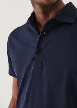 Midnight Iconic Pima Cotton Stretch Short Sleeve Polo - Patrick Assaraf 14 Midnight Iconic Pima Cotton Stretch Short Sleeve Polo - Patrick Assaraf -ETON Store P95P24 417 157176 800x 9f251bf9 c3ef 4c7e b60d 5ab12b244832