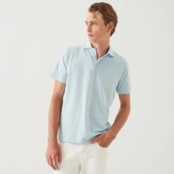 Baby Blue Iconic Pima Cotton Stretch Short Sleeve Polo - Patrick Assaraf 8 Baby Blue Iconic Pima Cotton Stretch Short Sleeve Polo - Patrick Assaraf -ETON Store P95P24 480 70063 1200x 4971d5cd 55f5 4fdd a1e7 bb5ff9192627