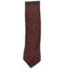 Bordeaux Houndstooth Silk-Wool Untipped Tie - Paolo Albizzati 1 Bordeaux Houndstooth Silk-Wool Untipped Tie - Paolo Albizzati -ETON Store PAOLO ALBIZZATI BOUTIQUE JACQUES P7132 2 2