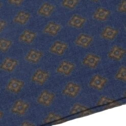 Blue & Brown Medallion Wool-Silk Hankie - Paolo Albizzati 6 Blue & Brown Medallion Wool-Silk Hankie - Paolo Albizzati -ETON Store PAOLO ALBIZZATI BOUTIQUE JACQUES PS635 1 2 dcc2a980 5858 43e7 9002 95f4e8c7d026