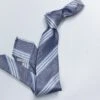 Blue Stripe Silk Tie - Paolo Albizzati 2 Blue Stripe Silk Tie - Paolo Albizzati -ETON Store PAOLO BLUE STRIPE 1