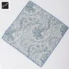 Light Blue Reversible Paisley/Medallion Silk Pocket Square - Paolo Albizzati 1 Light Blue Reversible Paisley/Medallion Silk Pocket Square - Paolo Albizzati -ETON Store PAOLOALBIZZATIPS657 1 4
