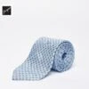 Light Blue Micro Paisley Print Silk Tie - Paolo Albizzati 1 Light Blue Micro Paisley Print Silk Tie - Paolo Albizzati -ETON Store PAOLOALBIZZATIS146 2 3
