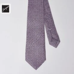 Mauve Micro Paisley Print Silk Tie - Paolo Albizzati 7 Mauve Micro Paisley Print Silk Tie - Paolo Albizzati -ETON Store PAOLOALBIZZATIS146 4 1