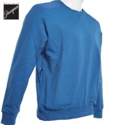 Paul&Shark Blue Knit Organic Cotton Crew Sweatshirt - Paul & Shark 7 Paul&Shark Blue Knit Organic Cotton Crew Sweatshirt - Paul & Shark -ETON Store PAUL SHARK22411784 402 2