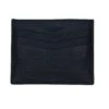 Navy Blue Full-Grain Calf Leather Cardholder - Anderson's