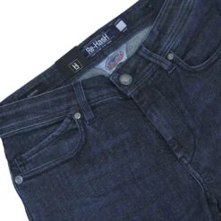 Mid Blue Rubens Power-Stretch Slim Fit Japanese Denim - Re-Hash 6 Mid Blue Rubens Power-Stretch Slim Fit Japanese Denim - Re-Hash -ETON Store RE HASH P015 2D570 MU 2
