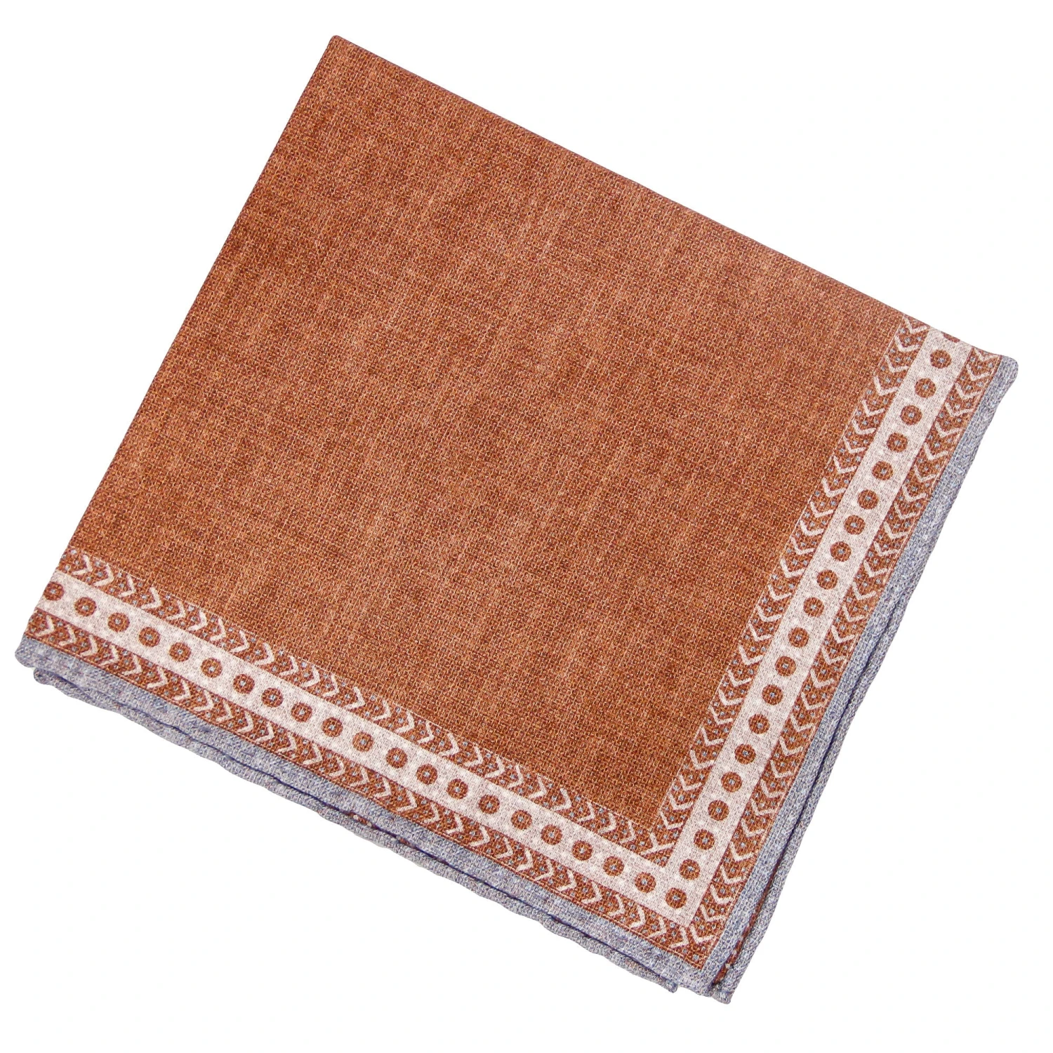 Rust Reversible Hankie - Paolo Albizzati 3 Rust Reversible Hankie - Paolo Albizzati