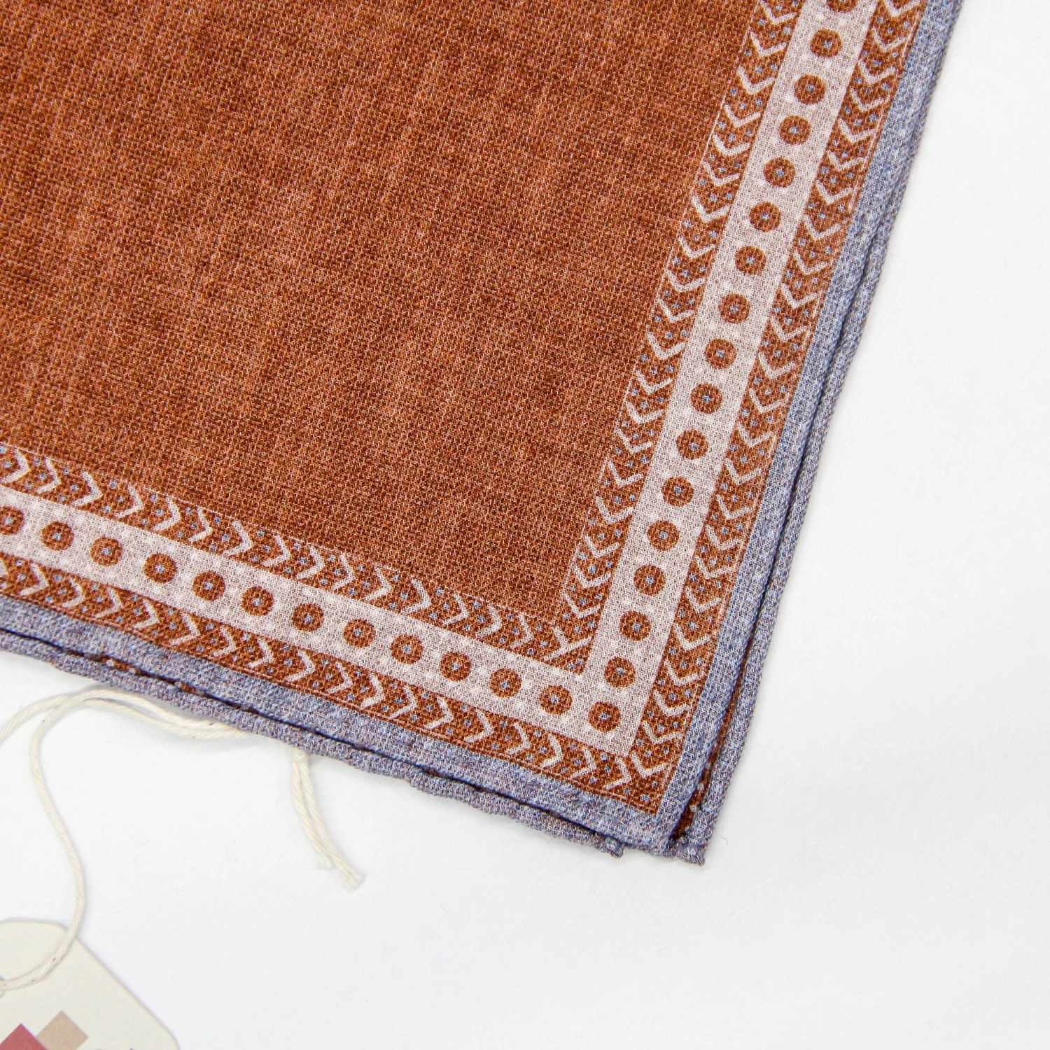 Rust Reversible Hankie - Paolo Albizzati 6 Rust Reversible Hankie - Paolo Albizzati - Image 4