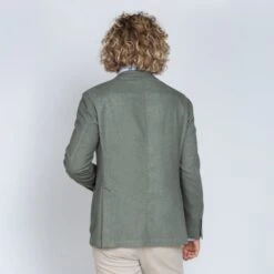 Green Wool-Cashmere Unconstructed Contemporary Fit Sport Jacket - L.B.M. 1911 12 Green Wool-Cashmere Unconstructed Contemporary Fit Sport Jacket - L.B.M. 1911 -ETON Store S240822 PMP 240809 MHB FW24 3783