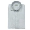 Light Grey Herringbone Cotton Flannel Shirt - SONRISA 2 Light Grey Herringbone Cotton Flannel Shirt - SONRISA -ETON Store SONRISA SHIRT BOUTIQUE JACQUES E4116 02 1