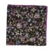 Lavender Multicolour Floral Cotton-Linen Hankie - Stenströms