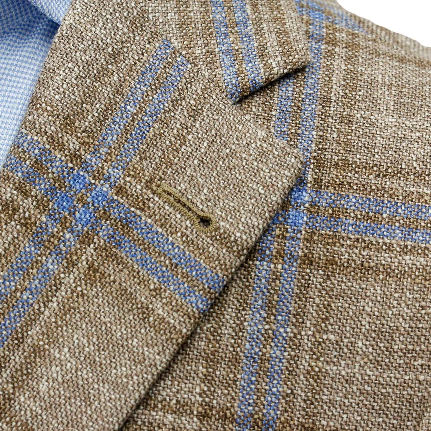 Beige Check Midland Contemporary Fit Sport Coat - Jack Victor 5 Beige Check Midland Contemporary Fit Sport Coat - Jack Victor - Image 3