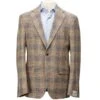 Beige Check Midland Contemporary Fit Sport Coat - Jack Victor 1 Beige Check Midland Contemporary Fit Sport Coat - Jack Victor -ETON Store TAN JACK VICTOR 6