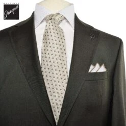 Olive Green Slim Fit Suit - Ted Baker 10 Olive Green Slim Fit Suit - Ted Baker -ETON Store TEDBAKERROGERTB35507 4