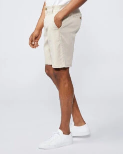 Thompson Short – Vintage Vanilla Buff - PAIGE -ETON Store Thompson Short Vintage Vanilla Buff2