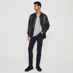 Rich Navy Modern Slim Tellis Sueded Pants -ETON Store UNADJUSTEDNONRAW thumb 50a8 1800x1800 8cd33add d114 4ef6 b031 587dc1c8b774