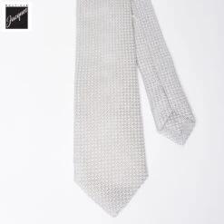 Ice Gray Raw Silk Grenadine Woven Tie - Paolo Albizzati 7 Ice Gray Raw Silk Grenadine Woven Tie - Paolo Albizzati -ETON Store Untitled 5 582736fe 68d9 4347 b0fb ee067f00af50
