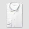White Semi Solid Cotton-Tencel Contemporary Fit Shirt - ETON 2 White Semi Solid Cotton-Tencel Contemporary Fit Shirt - ETON -ETON Store Untitled f9d10bf5 c192 474c 9d1e 475519c2128c