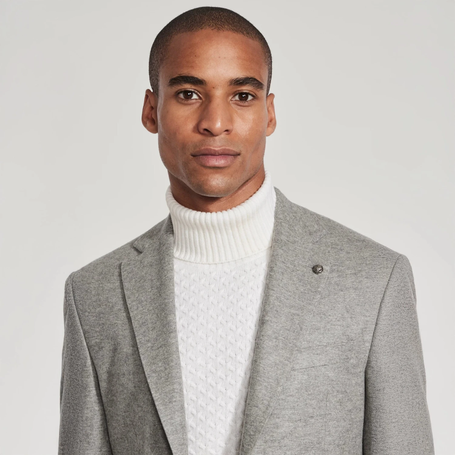 Gray Loro Piana Cashmere-Award Darwin Contemporary Knit Sport Jacket - Jack Victor 4 Gray Loro Piana Cashmere-Award Darwin Contemporary Knit Sport Jacket - Jack Victor - Image 2