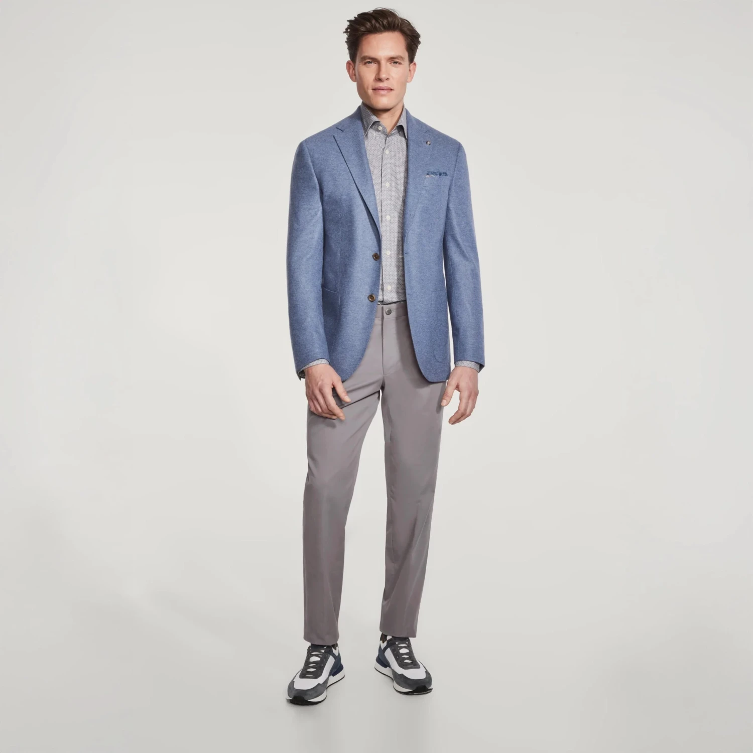 Light Blue Loro Piana Cashmere Darwin Contemporary Fit Sport Jacket - Jack Victor 4 Light Blue Loro Piana Cashmere Darwin Contemporary Fit Sport Jacket - Jack Victor - Image 2