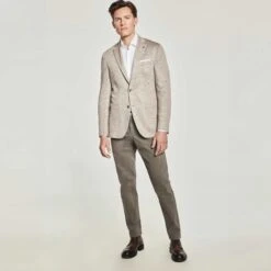 Beige Melange Hartford Contemporary Fit Unconstructed Sport Jacket - Jack Victor 8 Beige Melange Hartford Contemporary Fit Unconstructed Sport Jacket - Jack Victor -ETON Store WNC01506 163861 2625ed78 6d2a 46cf bc1e 259d413e95a6 1