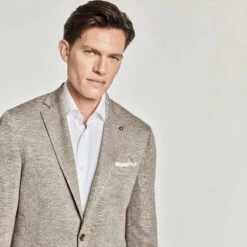 Beige Melange Queens Contemporary Fit Unconstructed Sport Jacket - Jack Victor 7 Beige Melange Queens Contemporary Fit Unconstructed Sport Jacket - Jack Victor -ETON Store WNC01506 163981 42acdcf0 e615 4319 8c72 b2a79a6d1043