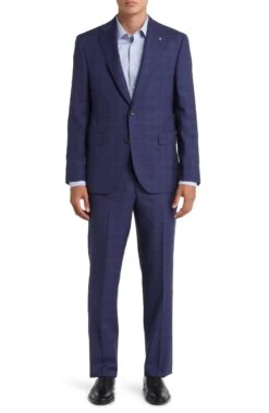 Blue Check Esprit Modern Fit Loro Piana Wool Suit - Jack Victor 11 Blue Check Esprit Modern Fit Loro Piana Wool Suit - Jack Victor -ETON Store a7f2ff47 008f 4fc2 8740 2507d5126511