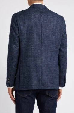 Blue Mélange Knit Morton Contemporary Fit Wool Sport Jacket - Jack Victor 23 Blue Mélange Knit Morton Contemporary Fit Wool Sport Jacket - Jack Victor -ETON Store aa180083 668c 439e 97e6 901a3fa99e36